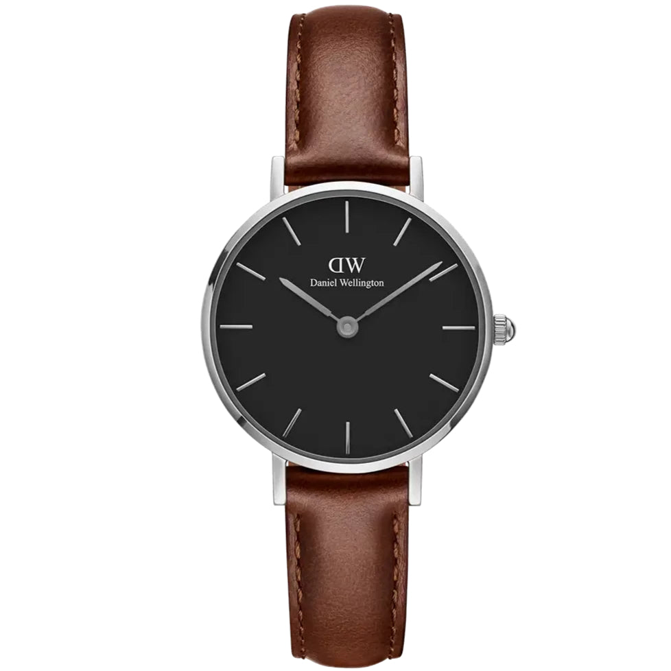 Analogue Watch - Daniel Wellington Petite St Mawes Ladies Brown Watch DW00600237