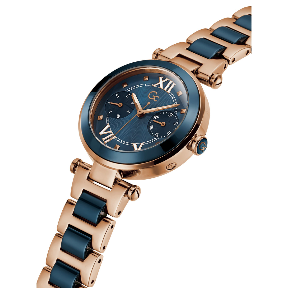 Analogue Watch - GC LadyChic Ladies Two-Tone Watch Y06009L7MF