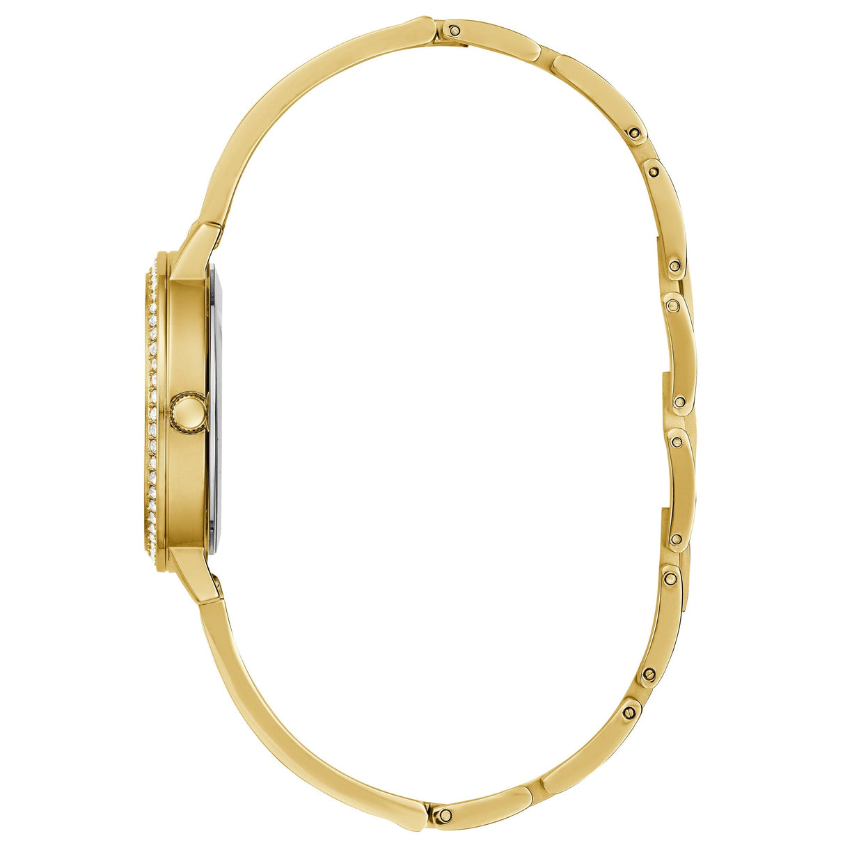 Analogue Watch - Guess GW0474L2 Ladies Tri Luxe Gold Watch