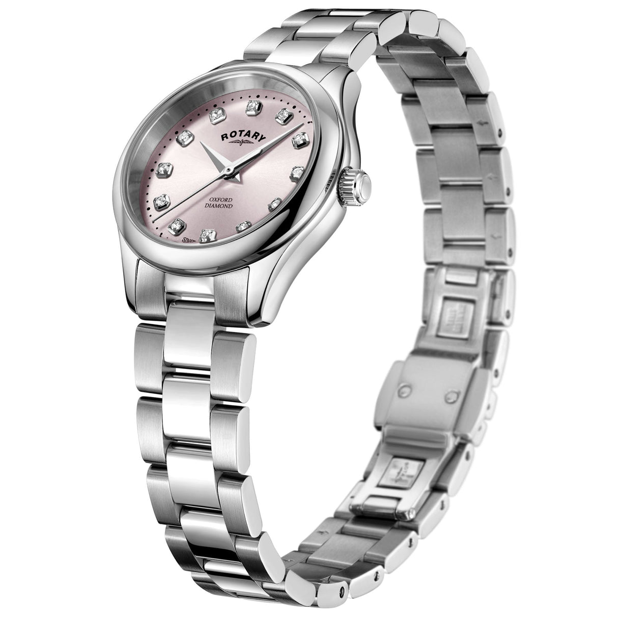 Analogue Watch - Rotary Oxford Ladies Pink Watch LB05092/07/D