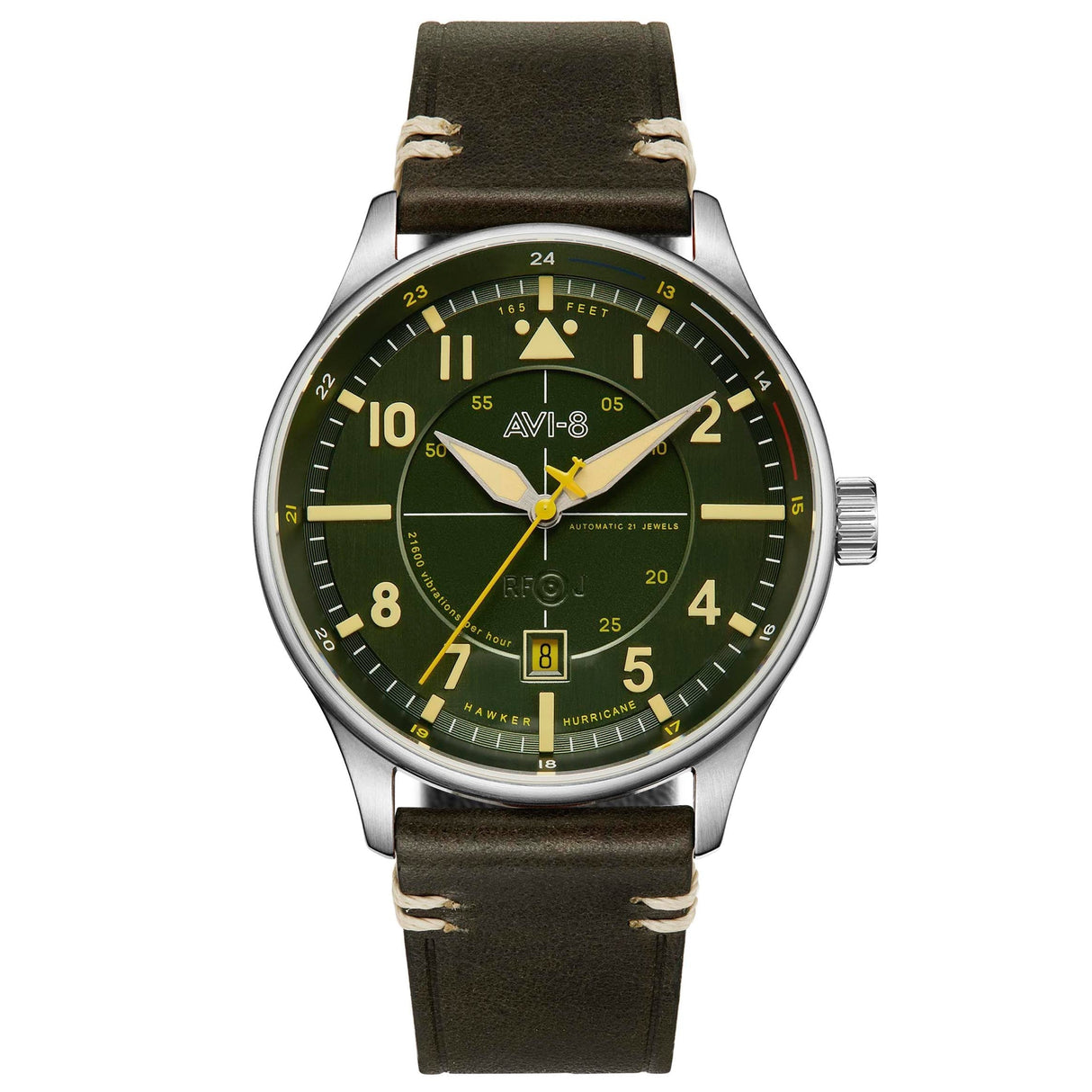 Automatic Watch - AVI-8 Hampshire Hawker Hurricane Kent Automatic Watch AV-4094-03