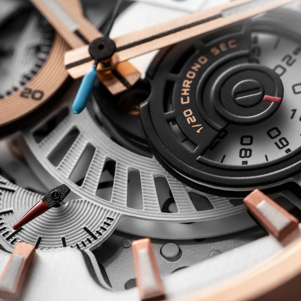 Chronograph Watch - AVI-8 Burnt Gold Brown Hawker Harrier Chronograph Watch AV-4065-02