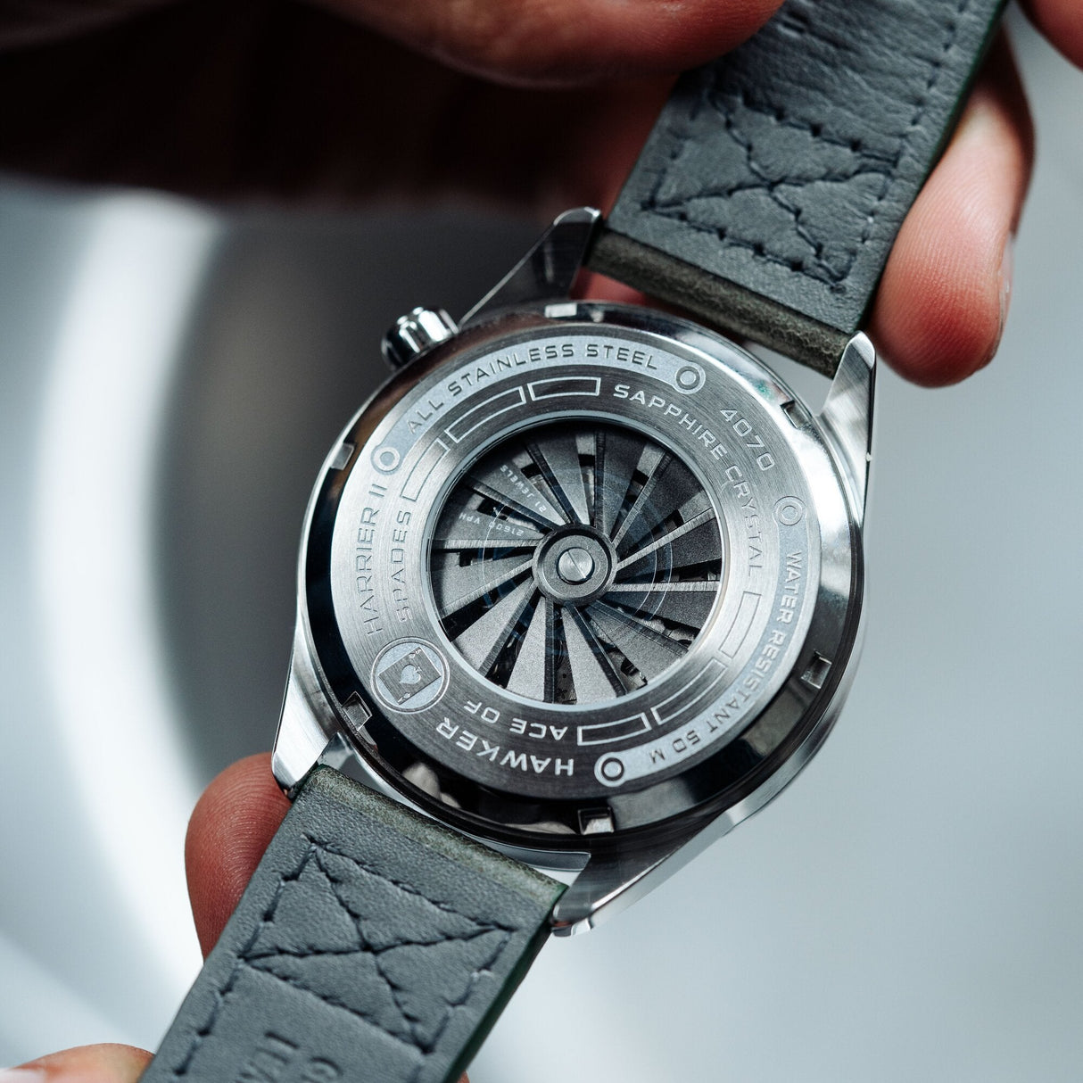 Chronograph Watch - AVI-8 Midnight Navy Hawker Harrier II Chronograph Watch AV-4070-02