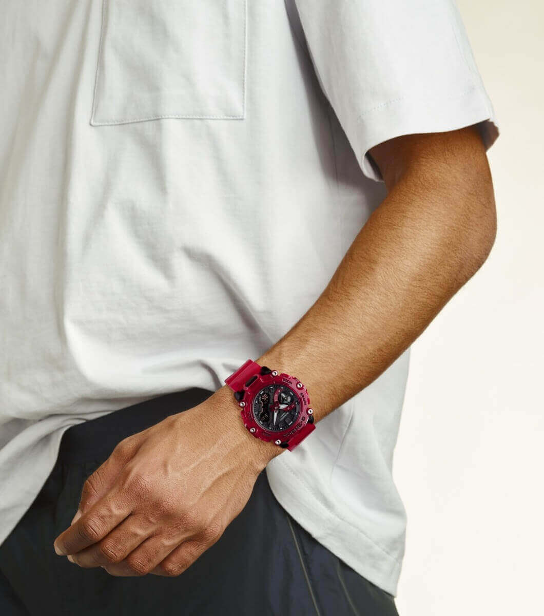 Chronograph Watch - Casio G-Shock Ladies Pink Watch GA-2200SKL-4AER