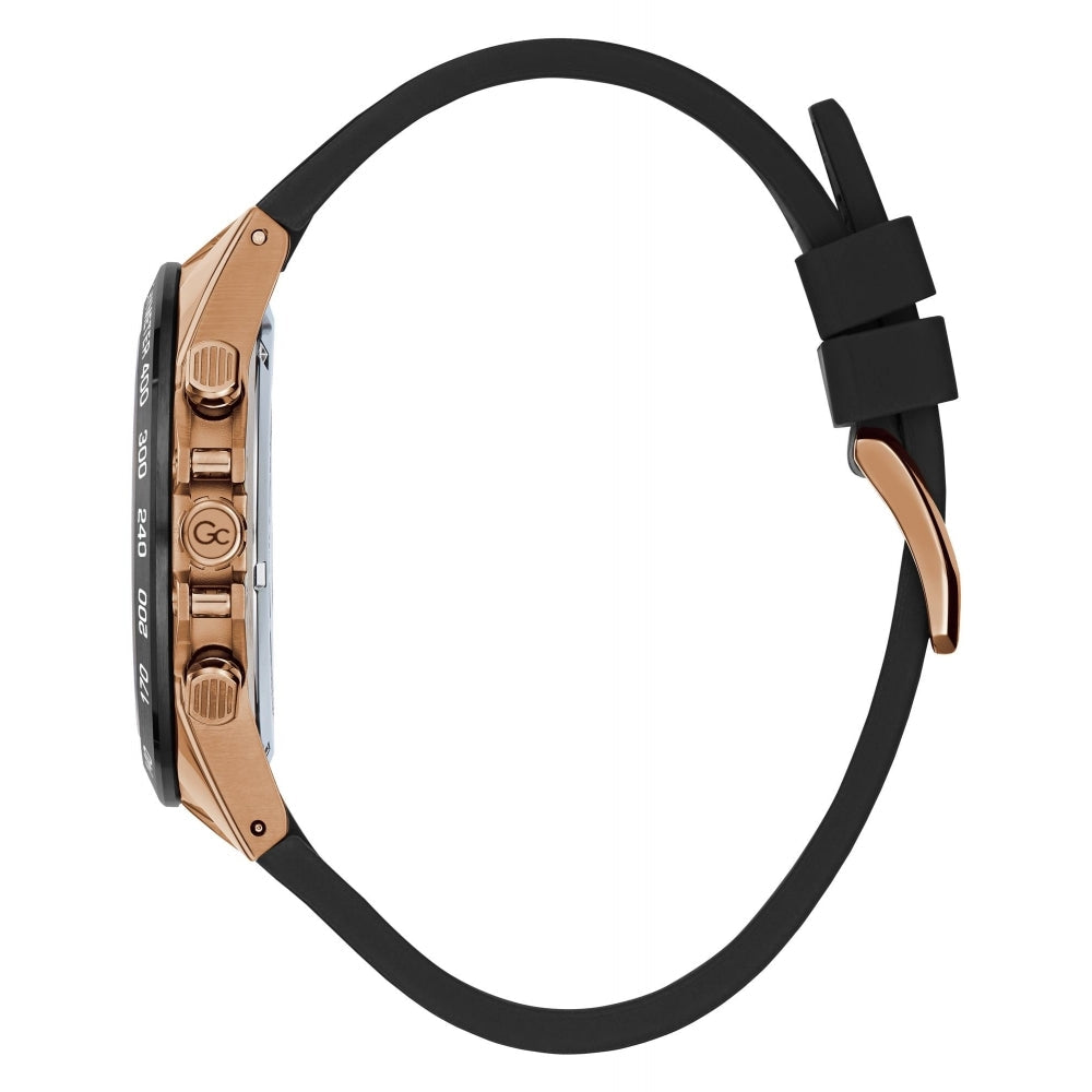 Chronograph Watch - GC Audacious Men's Black Watch Z07002G2MF