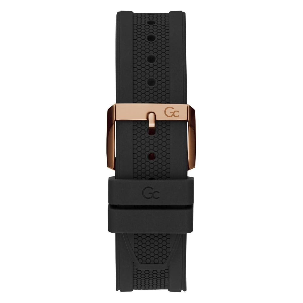 Chronograph Watch - GC Audacious Men's Black Watch Z07002G2MF