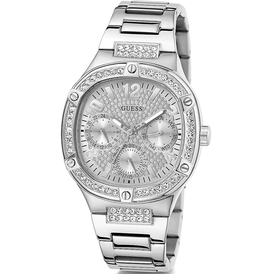 Chronograph Watch - Guess Duchess Ladies Silver Watch GW0558L1