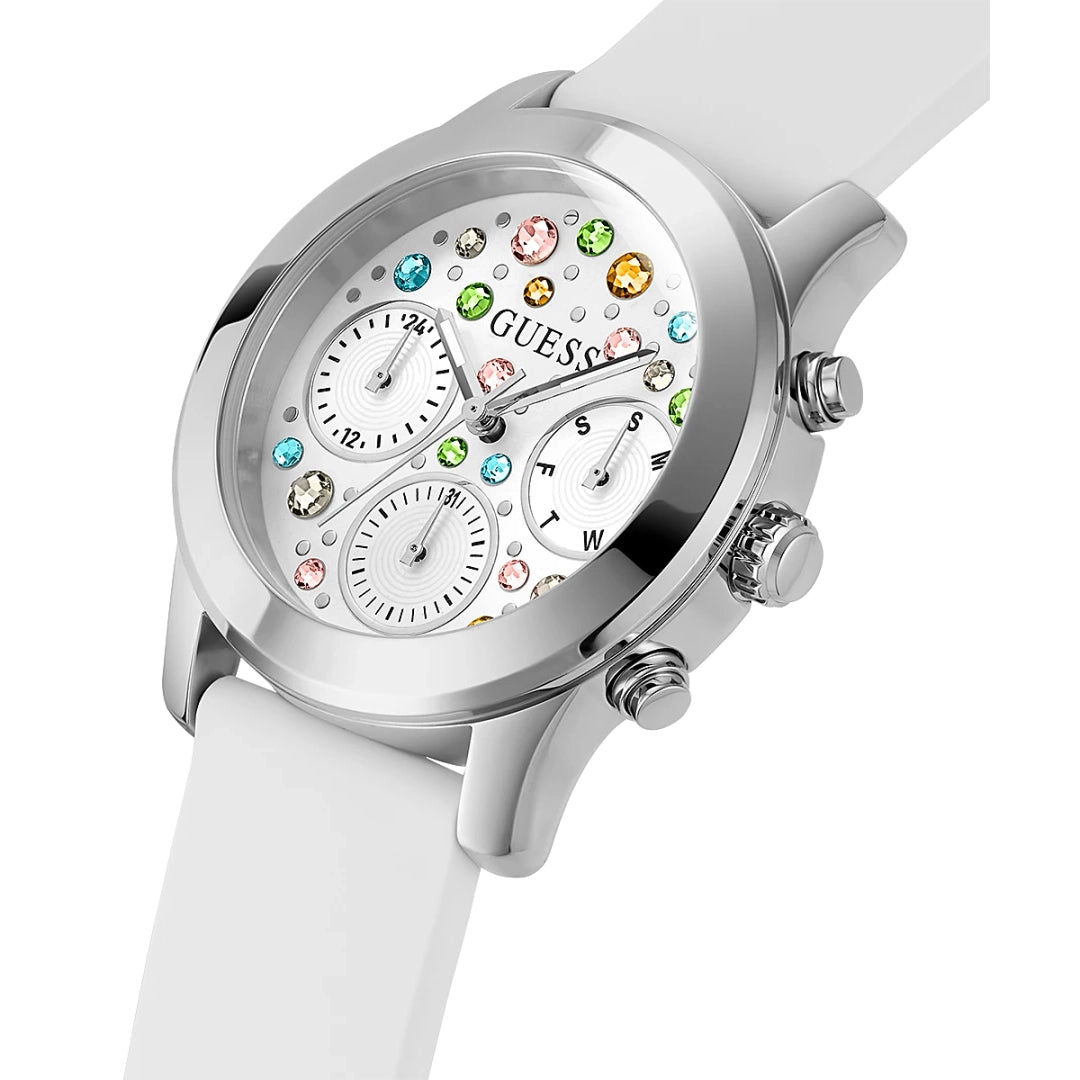 Chronograph Watch - Guess Fantasia Ladies White Watch GW0560L1