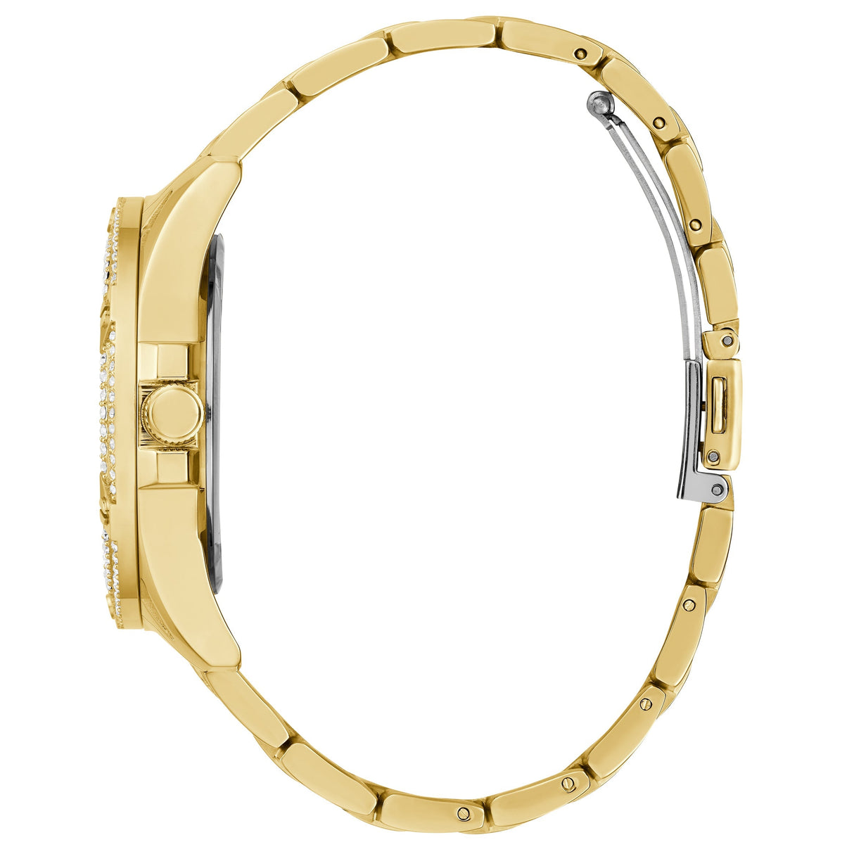 Chronograph Watch - Guess GW0464L2 Ladies Queen Gold Watch