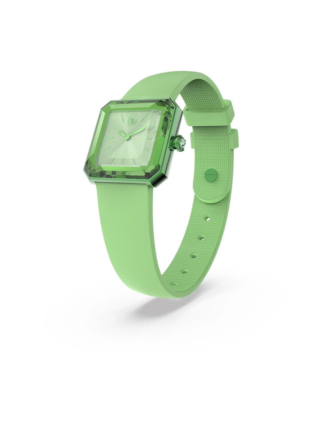 Swarovski Watch Lucent with Silicone Strap Green
