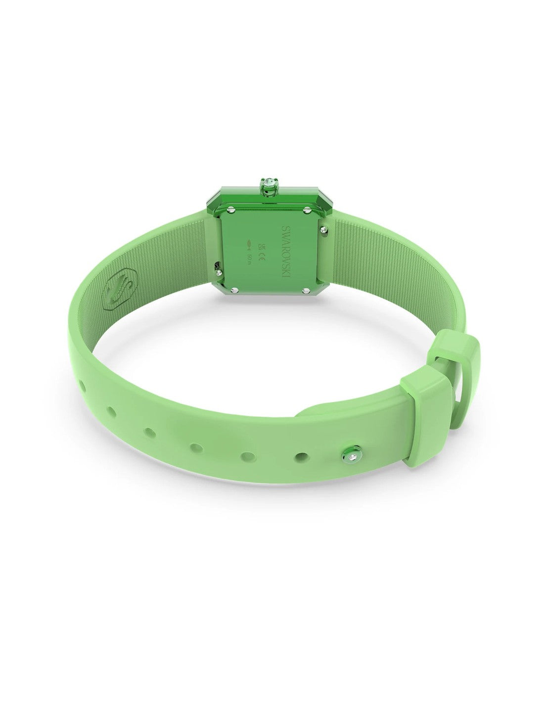 Swarovski Watch Lucent with Silicone Strap Green