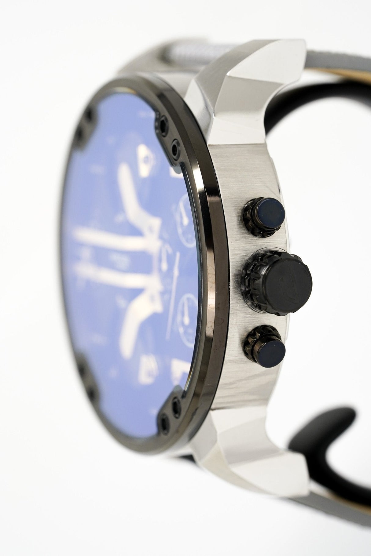 Diesel Men's Chronograph Watch Mr Daddy 2.0 Black DZ7429 - Designer Watch Store