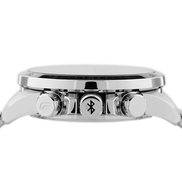 Digital Watch - Casio Edifice Smart Chrono Men's Silver Watch ECB-800D-1AEF