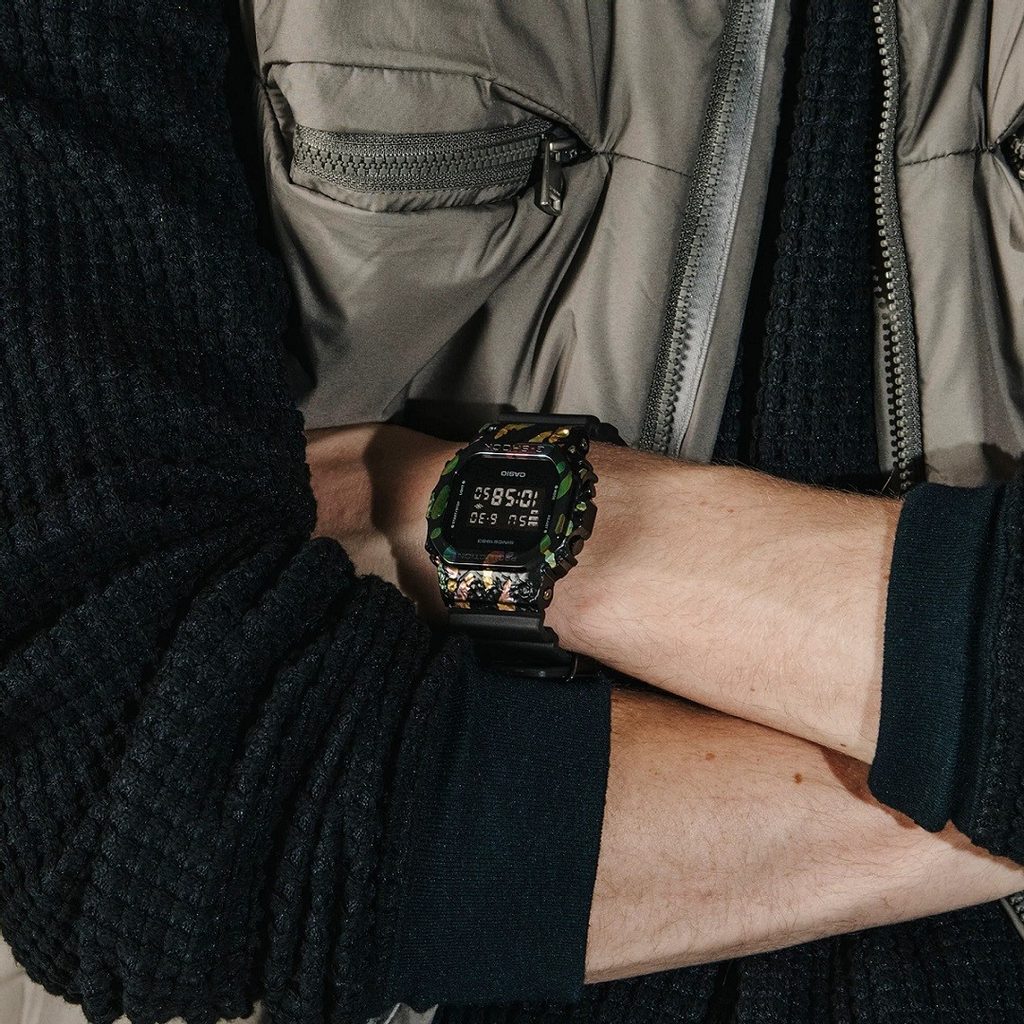 Digital Watch - Casio G-Shock 40th Anniversary Adventurer's Stone Men's Black Watch GM-5640GEM-1ER