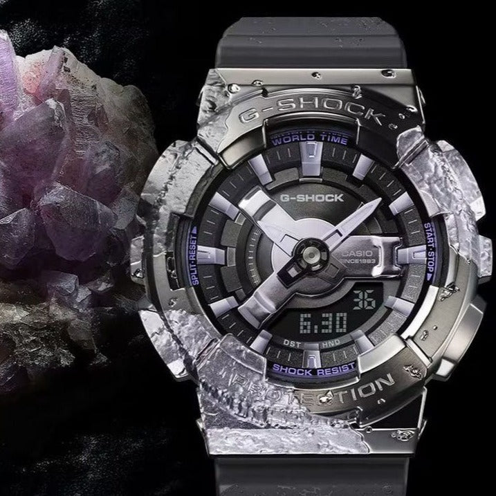 Digital Watch - Casio G-Shock 40th Anniversary Adventurer's Stone Men's Black Watch GM-S114GEM-1A2ER