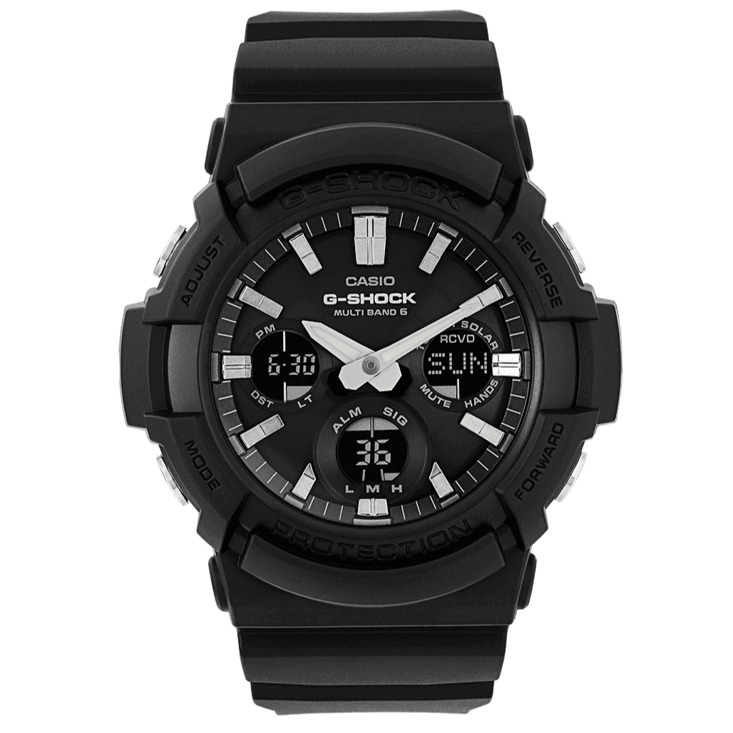 Digital Watch - Casio G-Shock Men's Black Watch GAW-100B-1AER