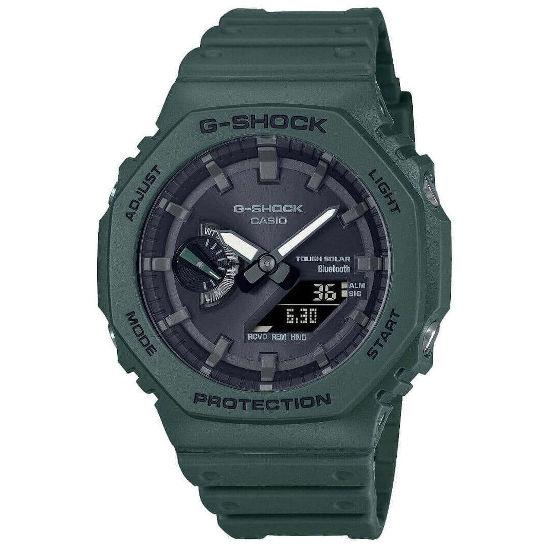 Digital Watch - Casio G-Shock Men's Green Watch GA-B2100-3AER