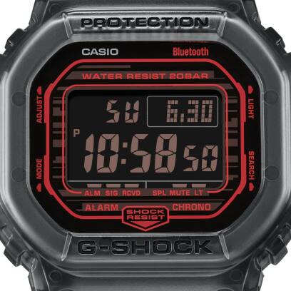 Digital Watch - Casio G-Shock Men's Grey Watch DW-B5600G-1ER