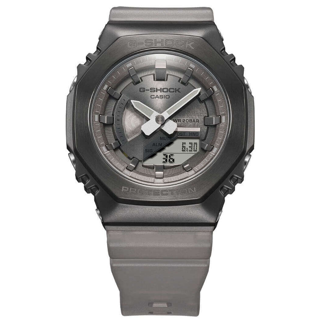 Digital Watch - Casio G-Shock Mystic Fog Series Men's Grey Watch GM-S2100MF-1AER