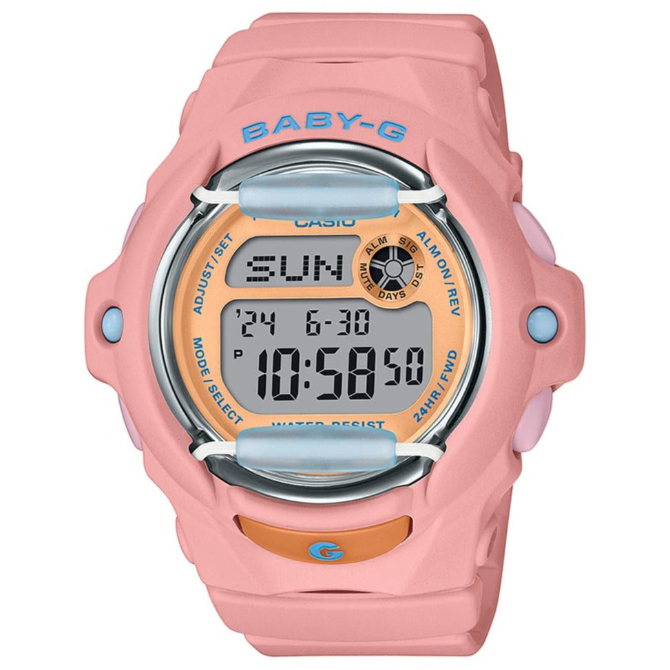 Digital Watch - Casio G-Shock Playful Beach Ladies Pink Watch BG-169PB-4ER