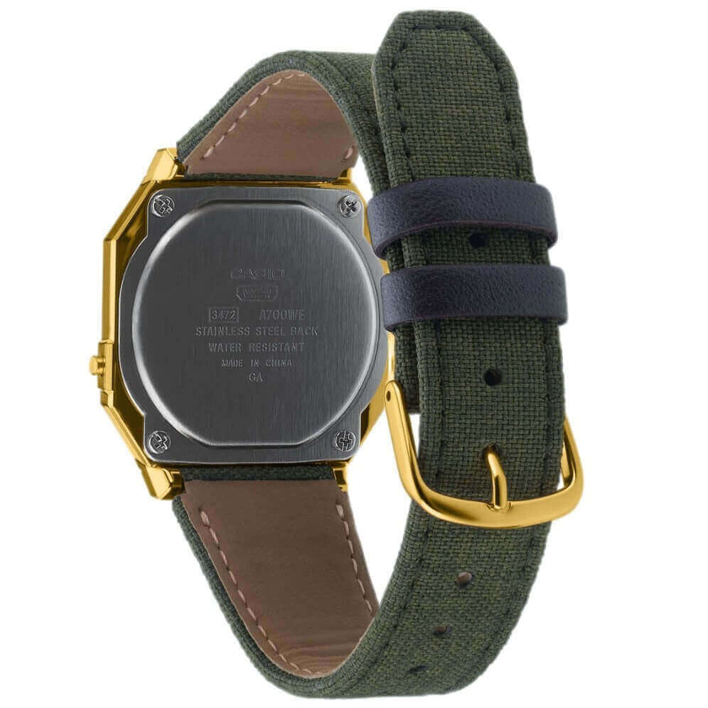 Digital Watch - Casio Retro Vintage A700 Unisex Green Watch A700WEGL-3AEF