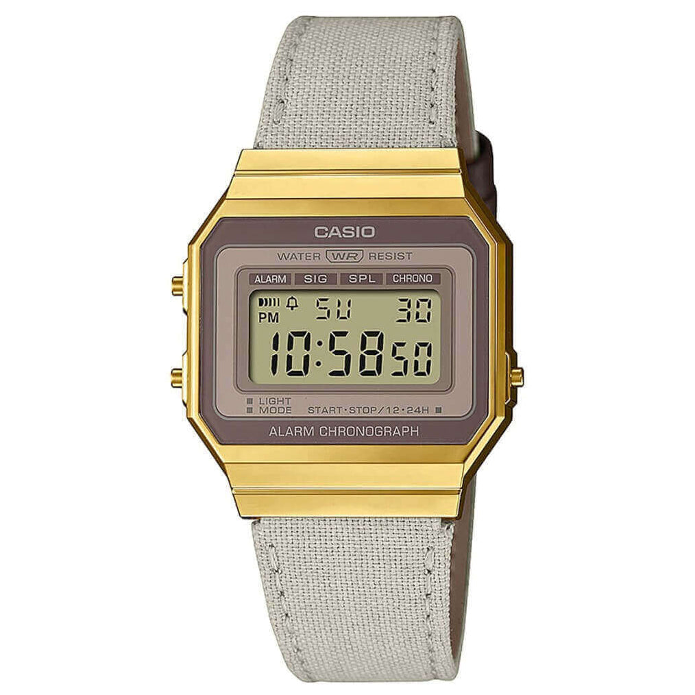 Digital Watch - Casio Retro Vintage A700 Unisex Grey Watch A700WEGL-7AEF