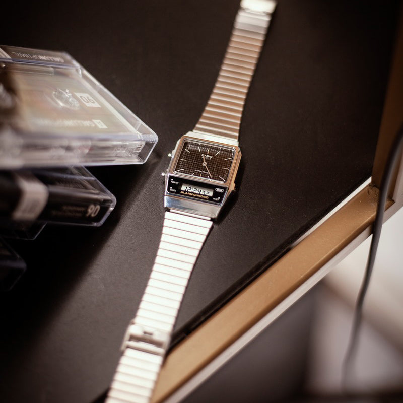 Digital Watch - Casio Vintage Men's Black Watch AQ-800E-1AEF