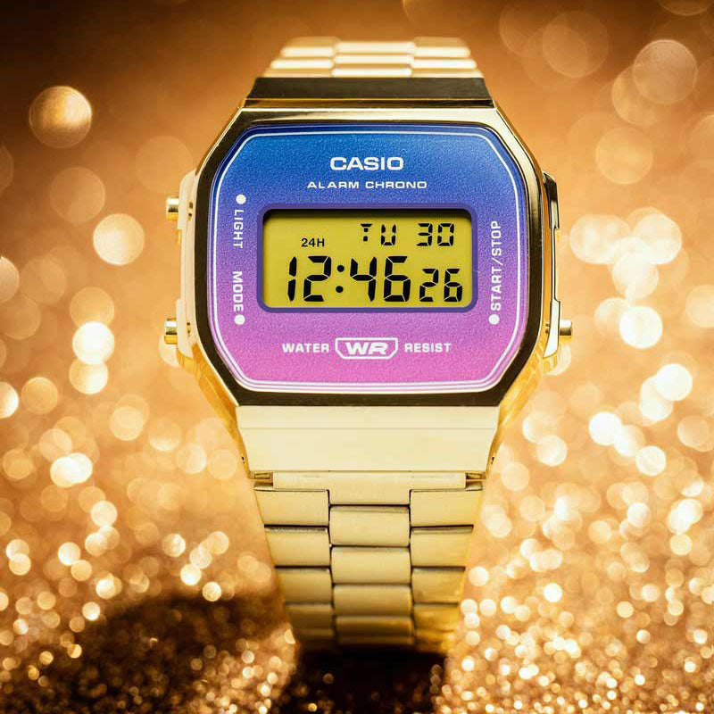 Digital Watch - Casio Vintage Men's Gold Watch A168WERG-2AEF