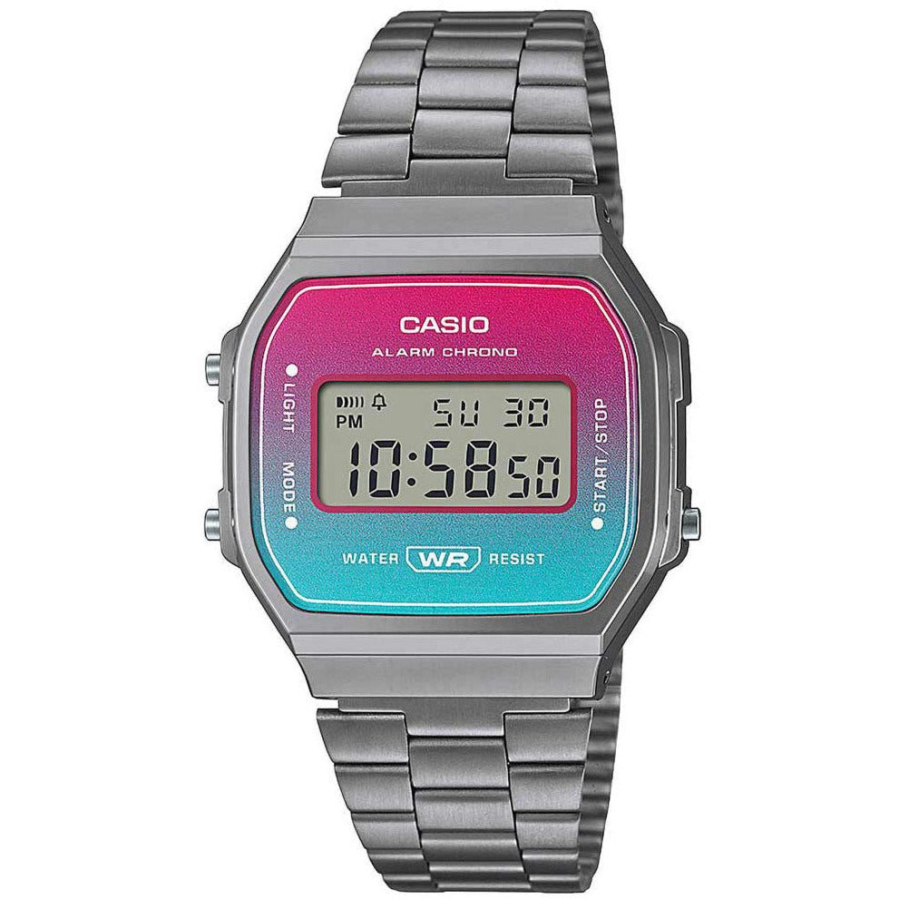 Digital Watch - Casio Vintage Men's Pink Watch A168WERB-2AEF