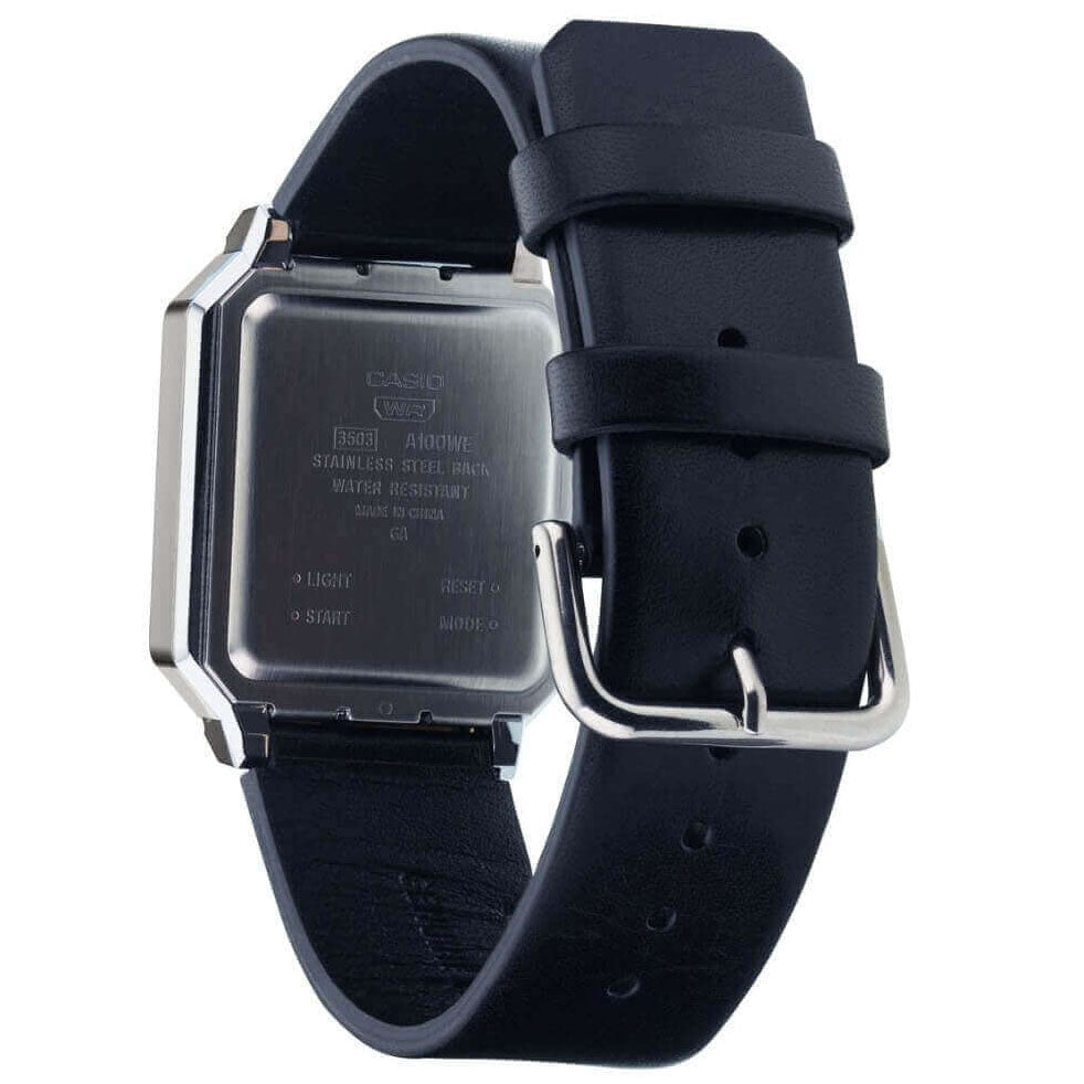 Digital Watch - Casio Vintage Unisex Black Watch A100WEL-1AEF