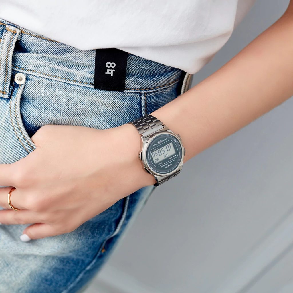 Digital Watch - Casio Vintage Unisex Black Watch A171WEGG-1AEF