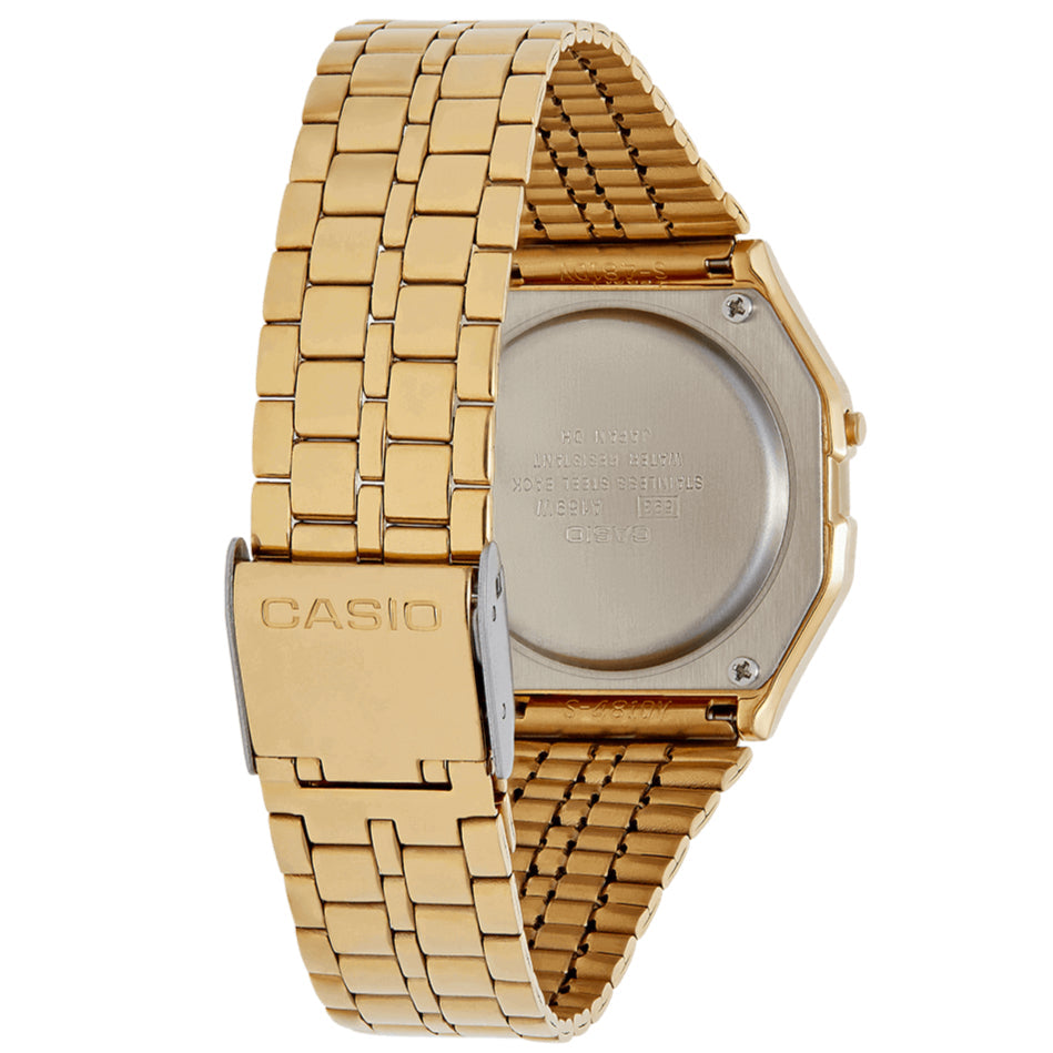Digital Watch - Casio Vintage Unisex Gold Watch A158WETG-9AEF