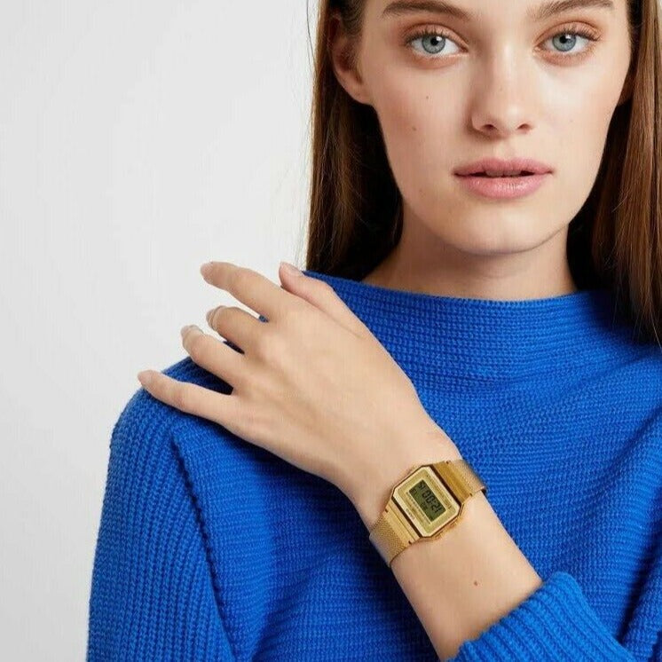 Digital Watch - Casio Vintage Unisex Gold Watch A700WEMG-9AEF