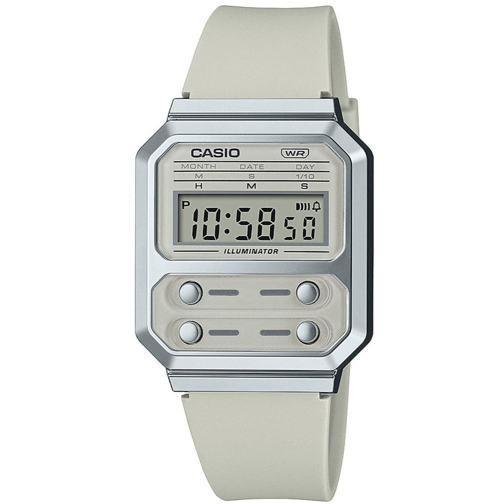 Digital Watch - Casio Vintage Unisex Grey Watch A100WEF-8AEF