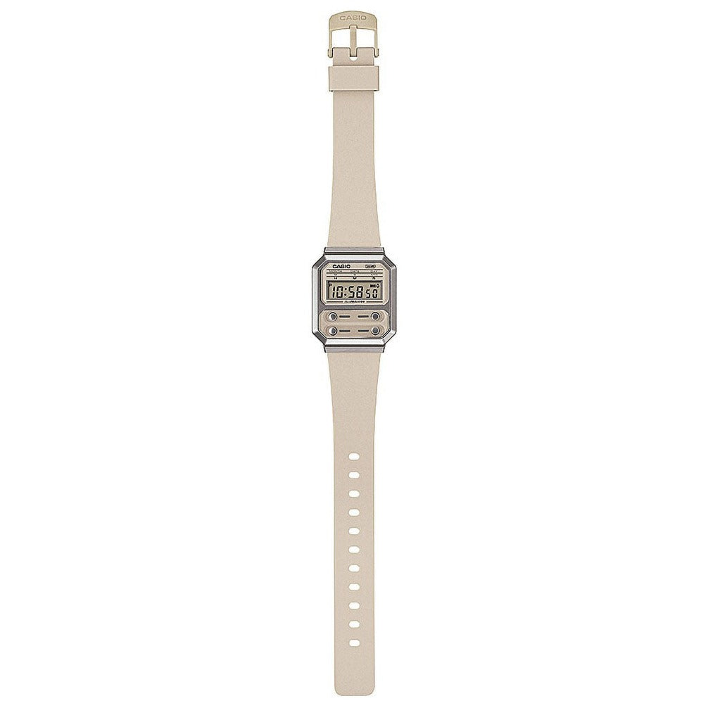 Digital Watch - Casio Vintage Unisex Grey Watch A100WEF-8AEF