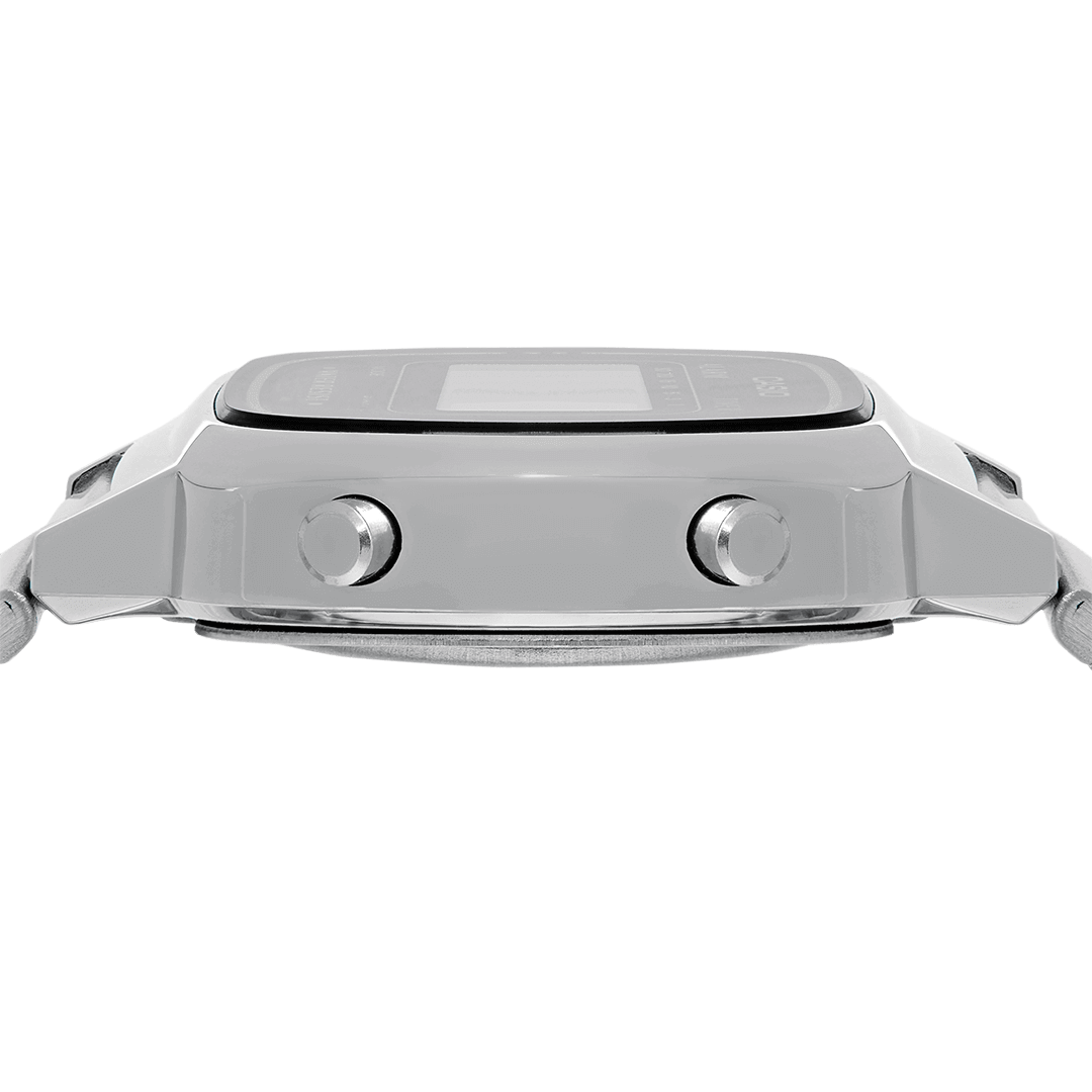 Digital Watch - Casio Vintage Unisex Silver Watch LA670WEA-7EF