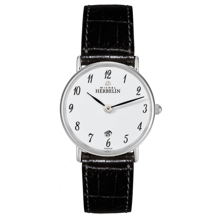 Herbelin Classique Ladies White Watch 16845/S28