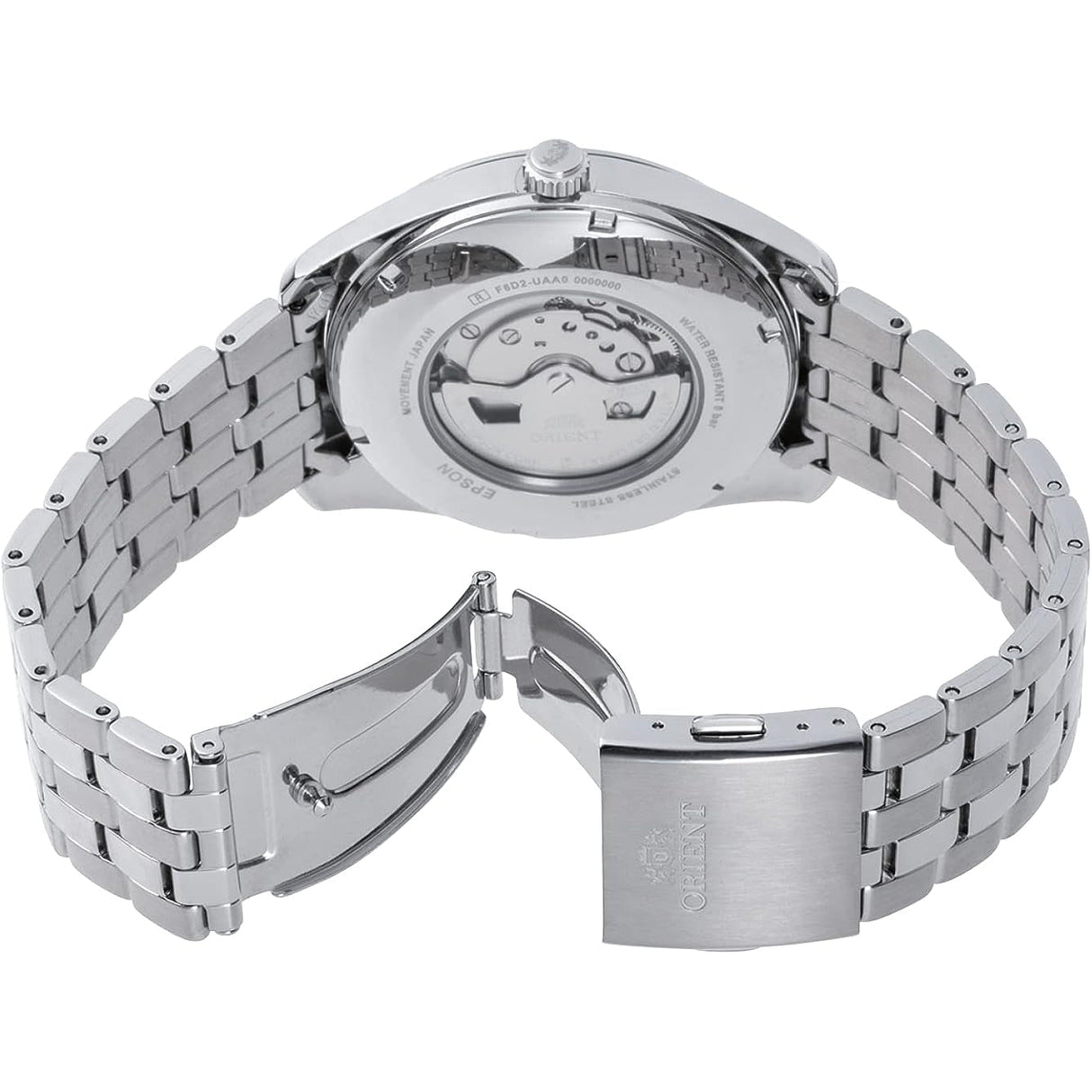 Mechanical Watch - Orient Multi-Year Calendar Men's Silver Watch RA-BA0003L10B