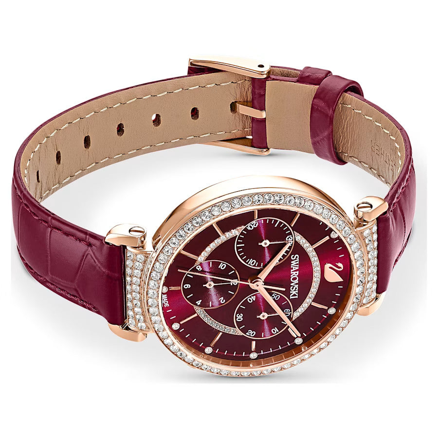 Swarovski Watch Passage Chrono Red