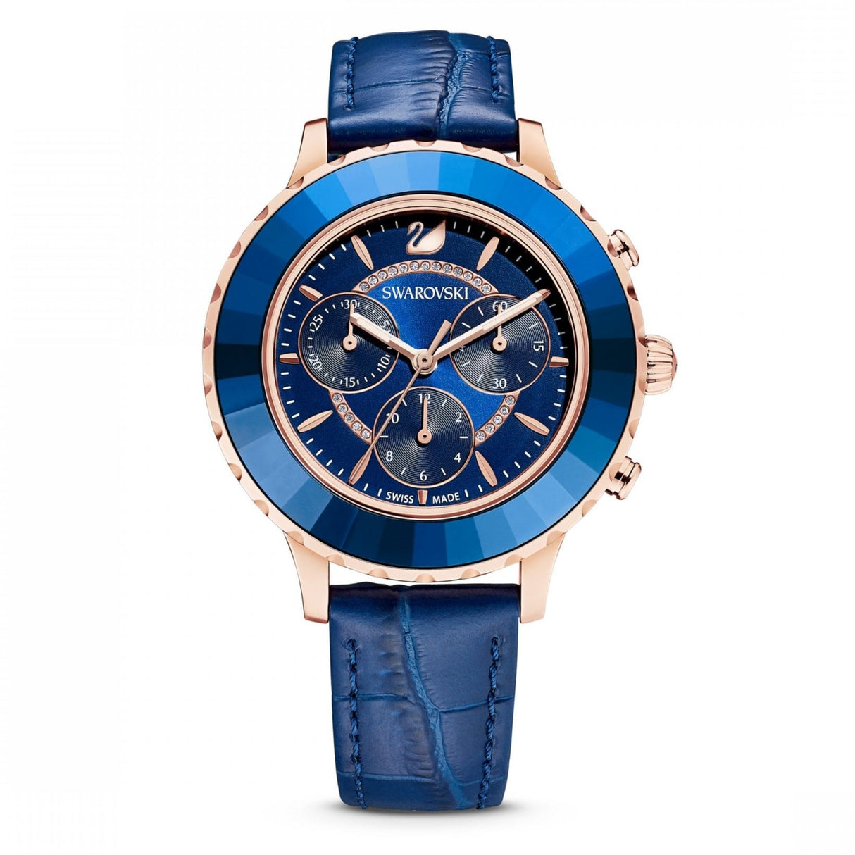 Swarovski Watch Octea Lux Chrono Blue