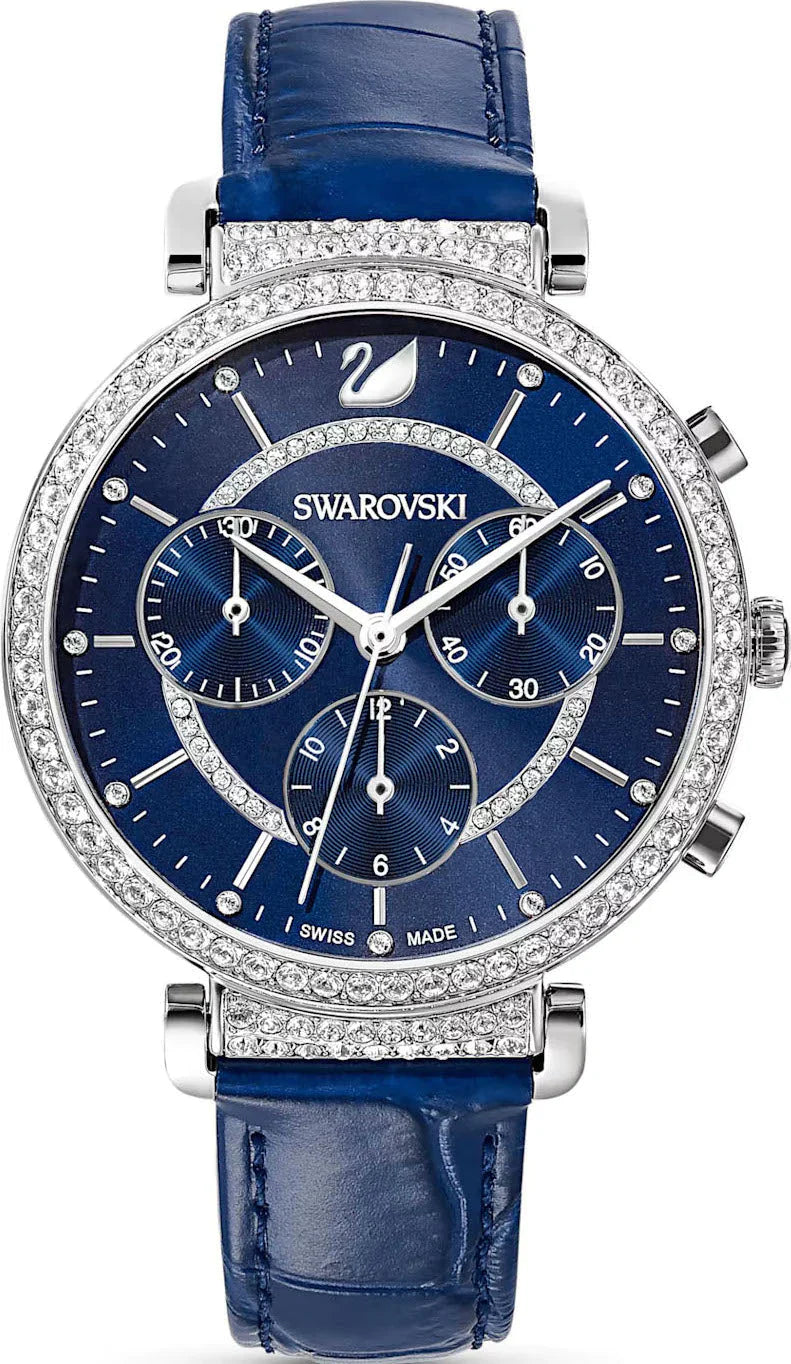 Swarovski Watch Passage Chrono Blue