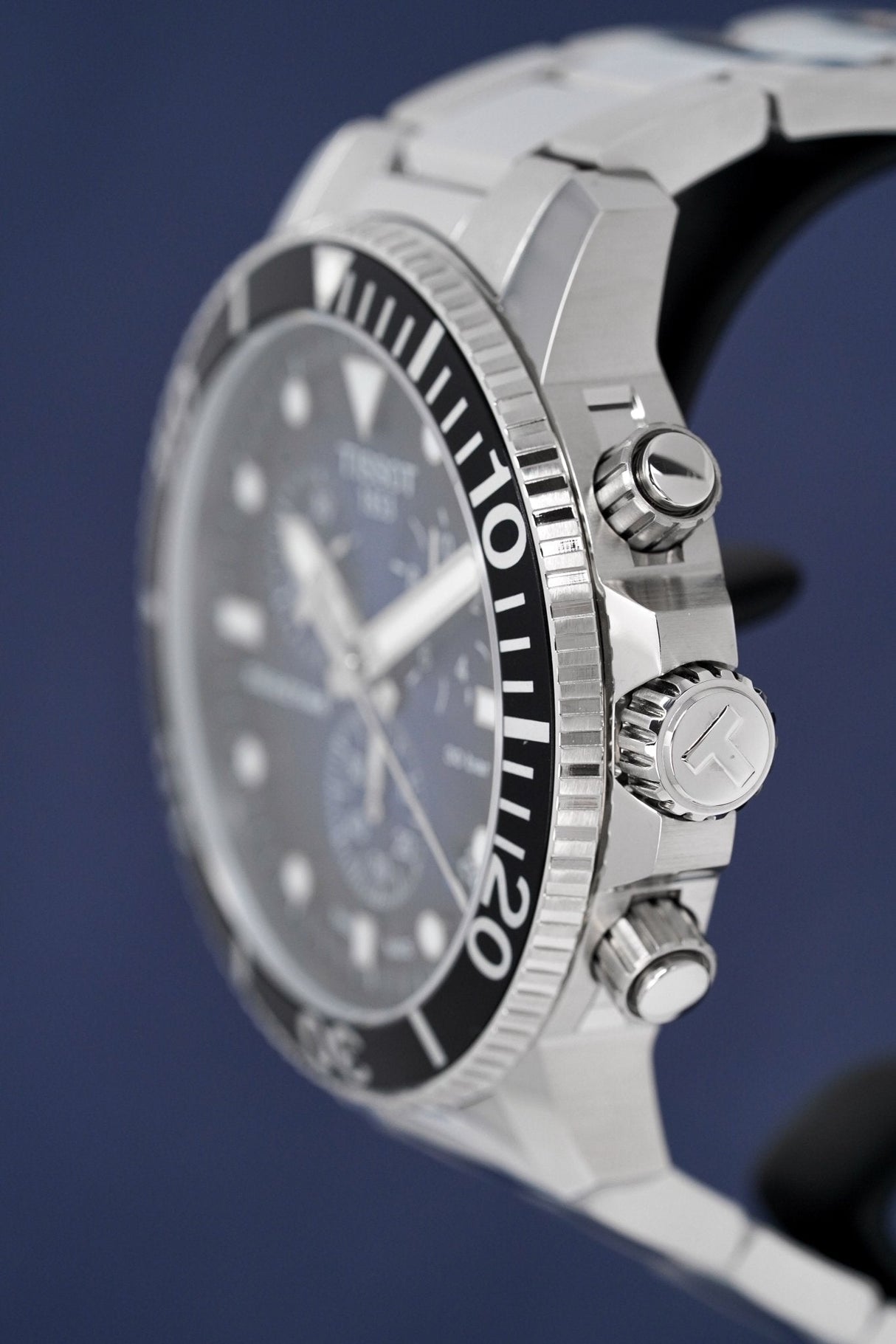 Tissot Chronograph Watch SEASTAR 1000 Blue T1204171104101 - Designer Watch Store