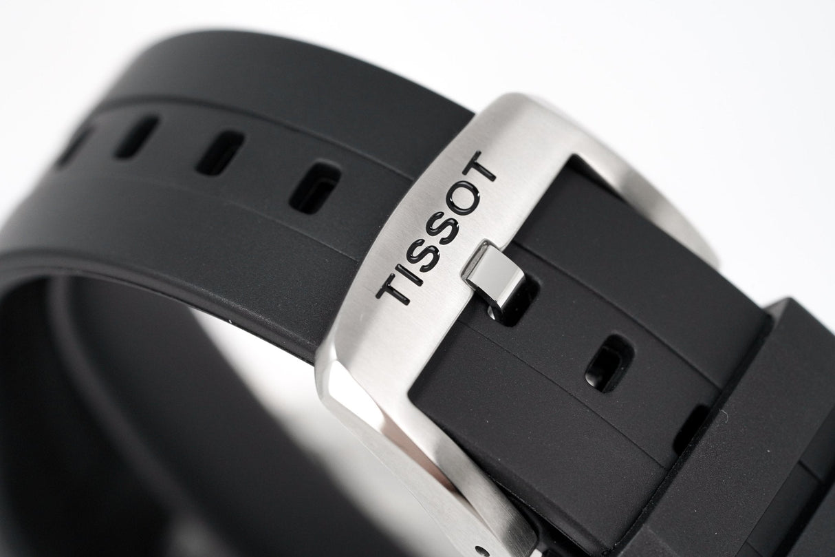 Tissot Chronograph Watch SEASTAR 1000 Red Rubber T1204171742100 - Designer Watch Store