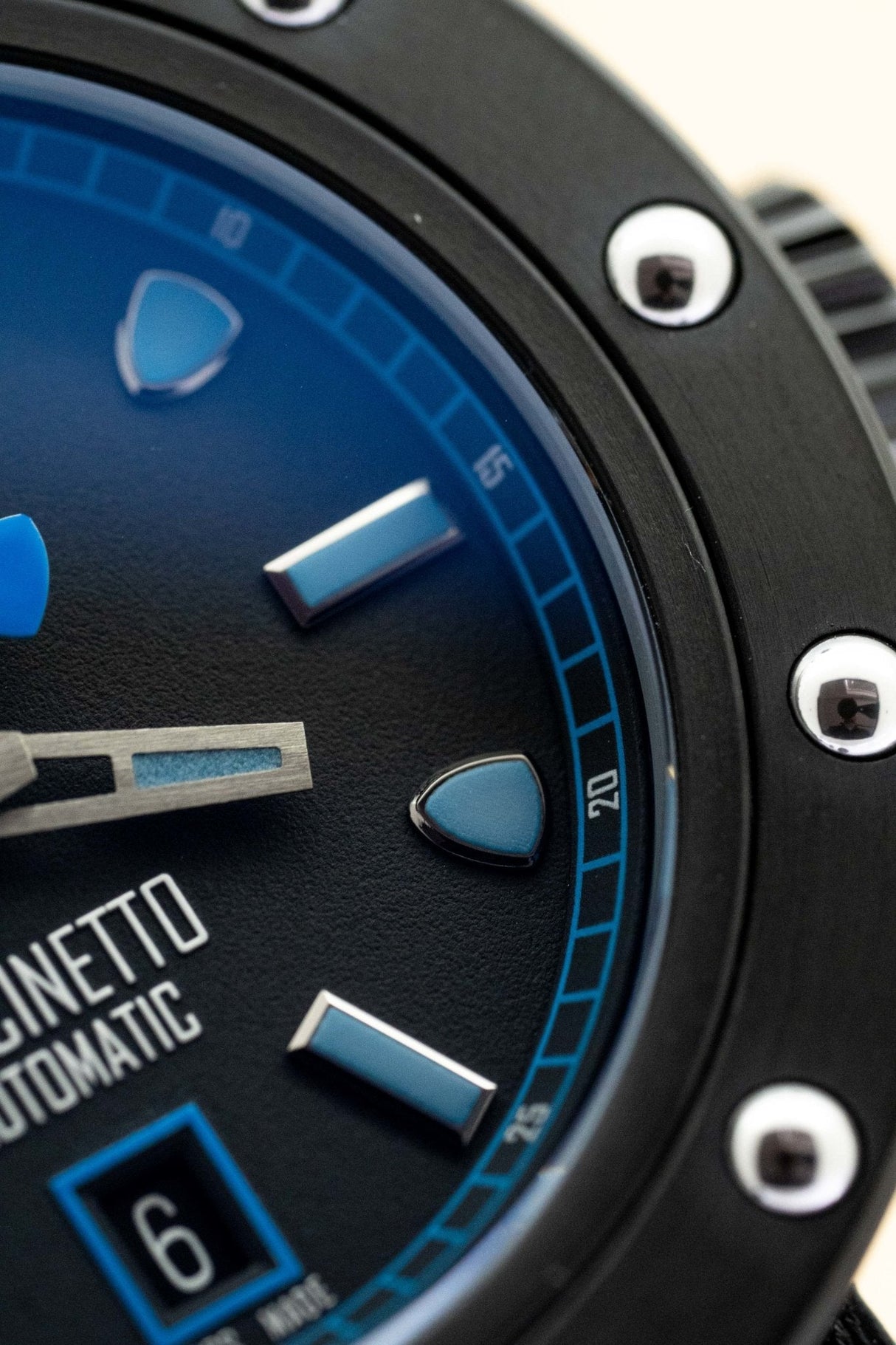 Tonino Lamborghini Cuscinetto Date Blue - Designer Watch Store