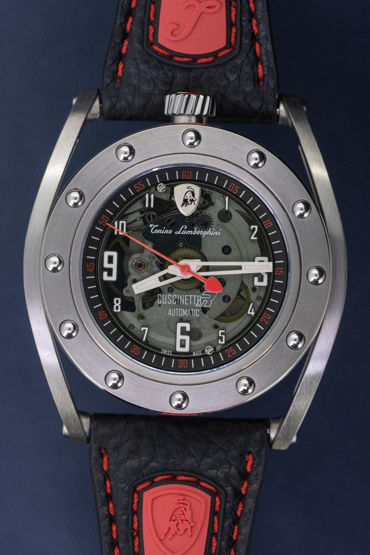 Tonino Lamborghini Cuscinetto R Red - Designer Watch Store