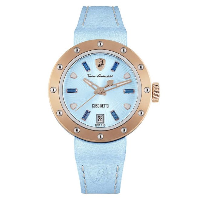 Tonino Lamborghini Watch Cuscinetto Lady Blue TLF-A05-3 - Designer Watch Store