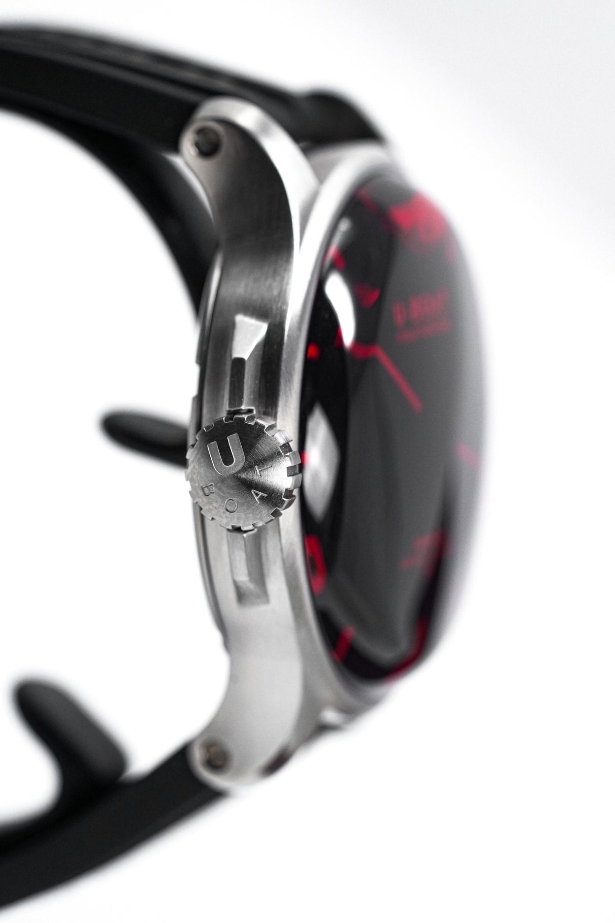 U-Boat Darkmoon 44 Red Sapphire Steel - 2021 EDITION 8465/B - Designer Watch Store