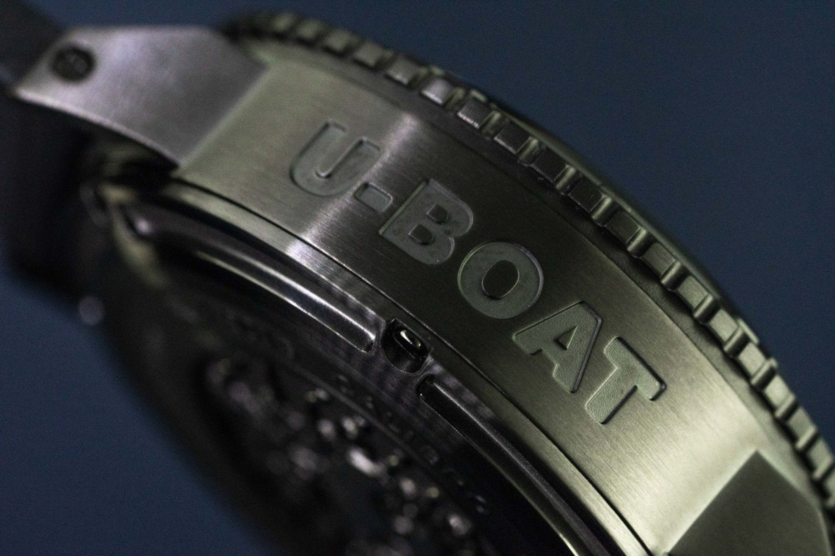 U-Boat Sommerso 46 Diver Date Black DLC - Designer Watch Store