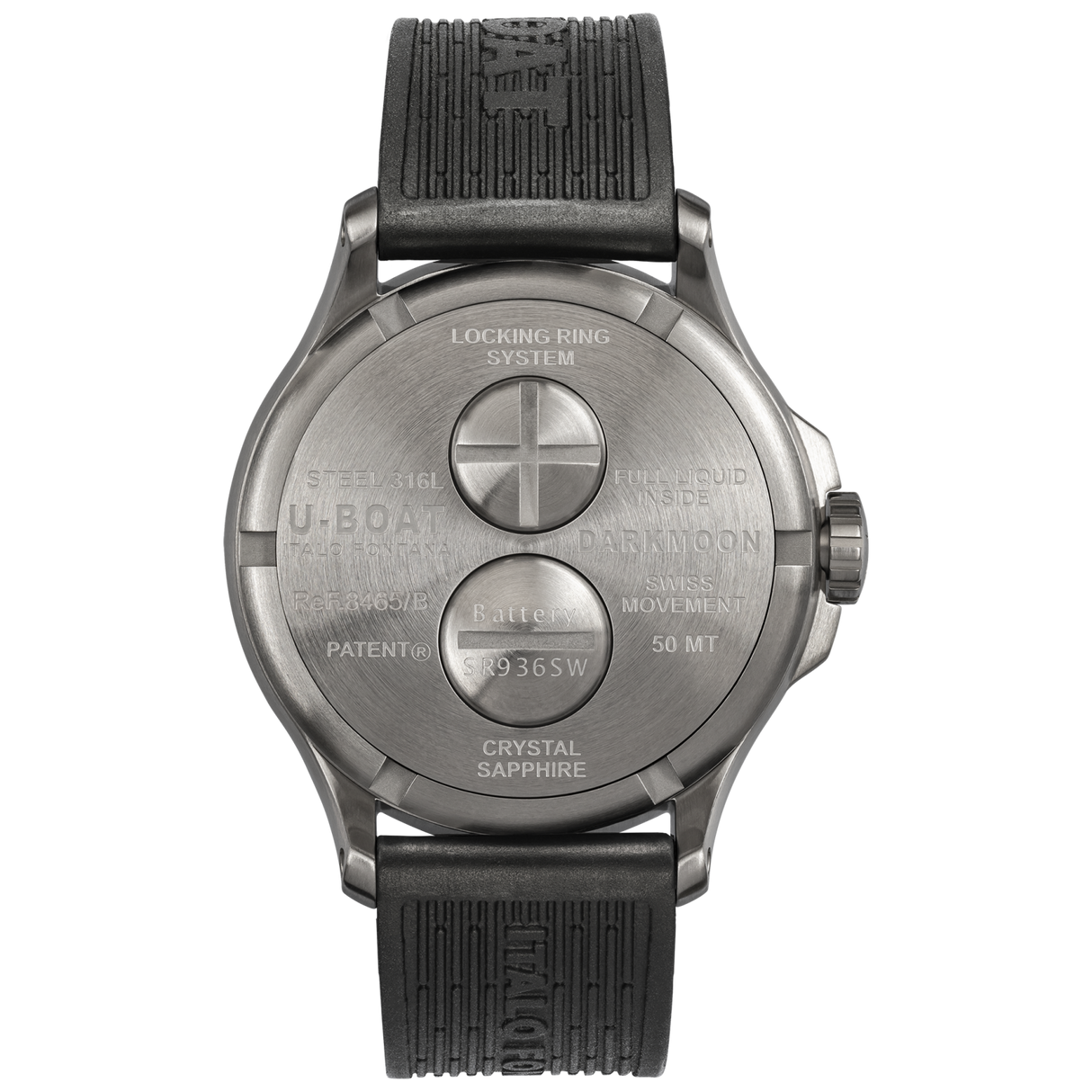 U-Boat Men’s Watch 45mm Darkmoon Oil Immersion Red