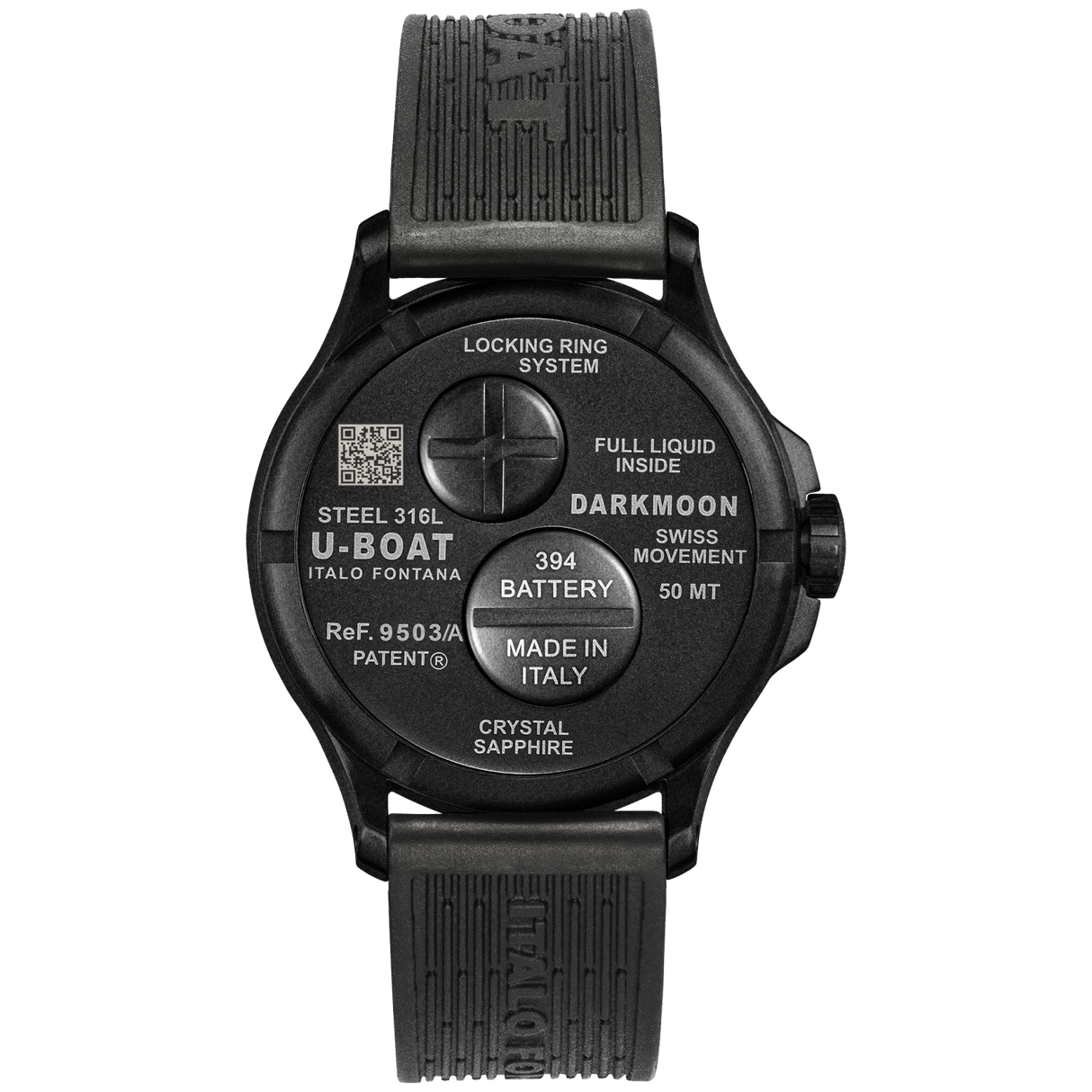 U-Boat Men’s Watch 40mm Darkmoon Soleil Green